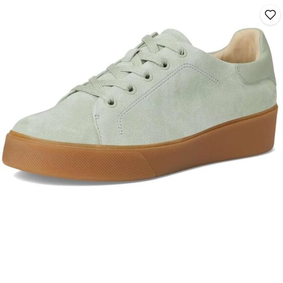 NEW NATURALIZER Suede Morrison Sneakers in pistachio for women 925 3t2 - Picture 6 of 8